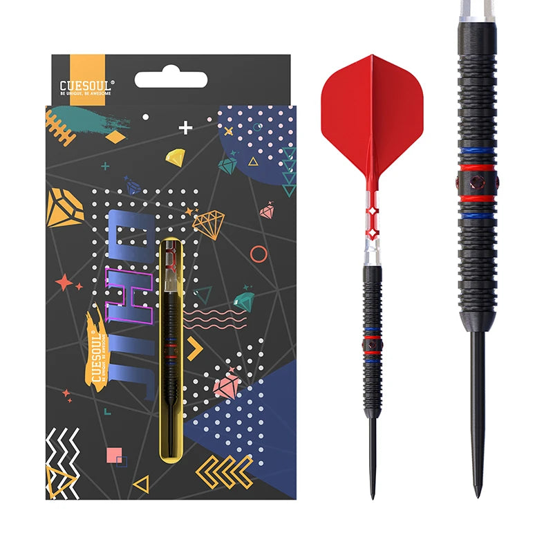 CUESOUL JIHO II 90% Tungsten Steel Tip Darts | ROST T19 | 21g–26g
