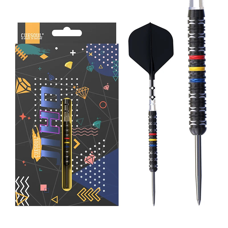 CUESOUL JIHO II 90% Tungsten Steel Tip Darts | ROST T19 | 21g–26g