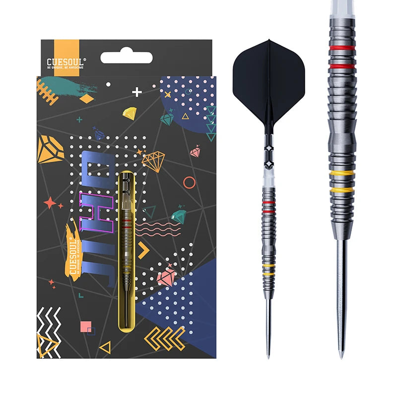 CUESOUL JIHO II 90% Tungsten Steel Tip Darts | ROST T19 | 21g–26g
