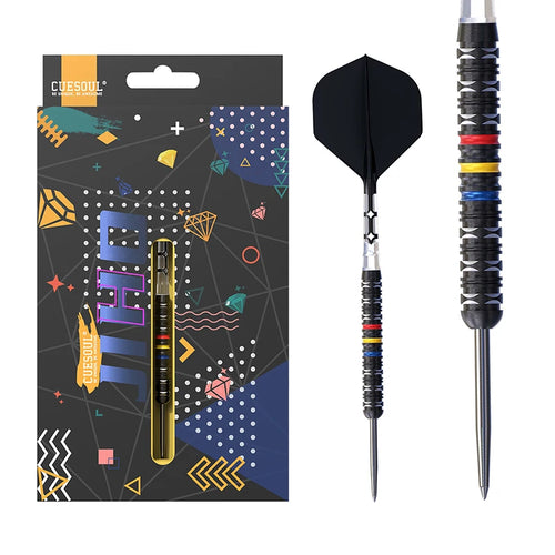 CUESOUL JIHO II 90% Tungsten Steel Tip Darts | ROST T19 | 21g–26g
